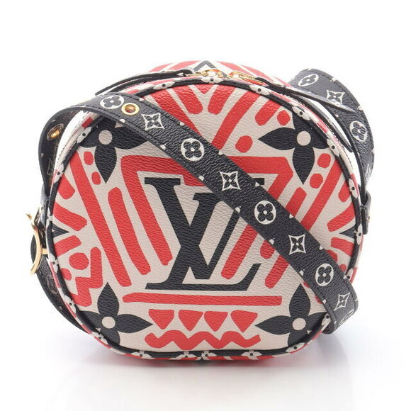Louis Vuitton Handbags - Louis Vuitton LV Crafty Boite Chapeau Shoulder Bag Giant Red Black